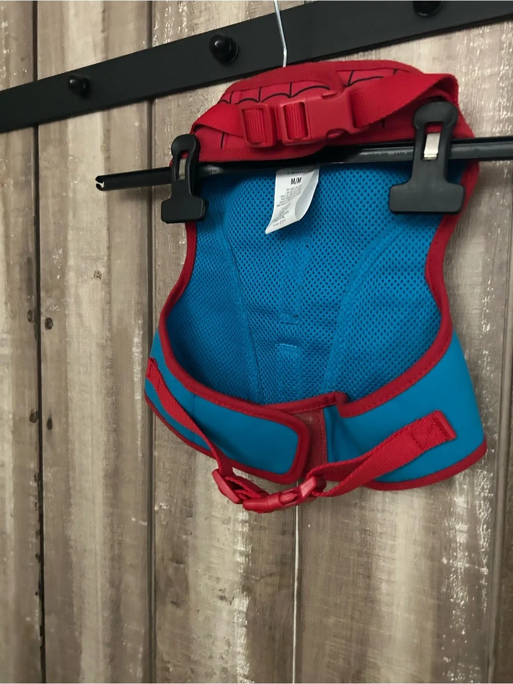 Spider-Man dog harness, M.